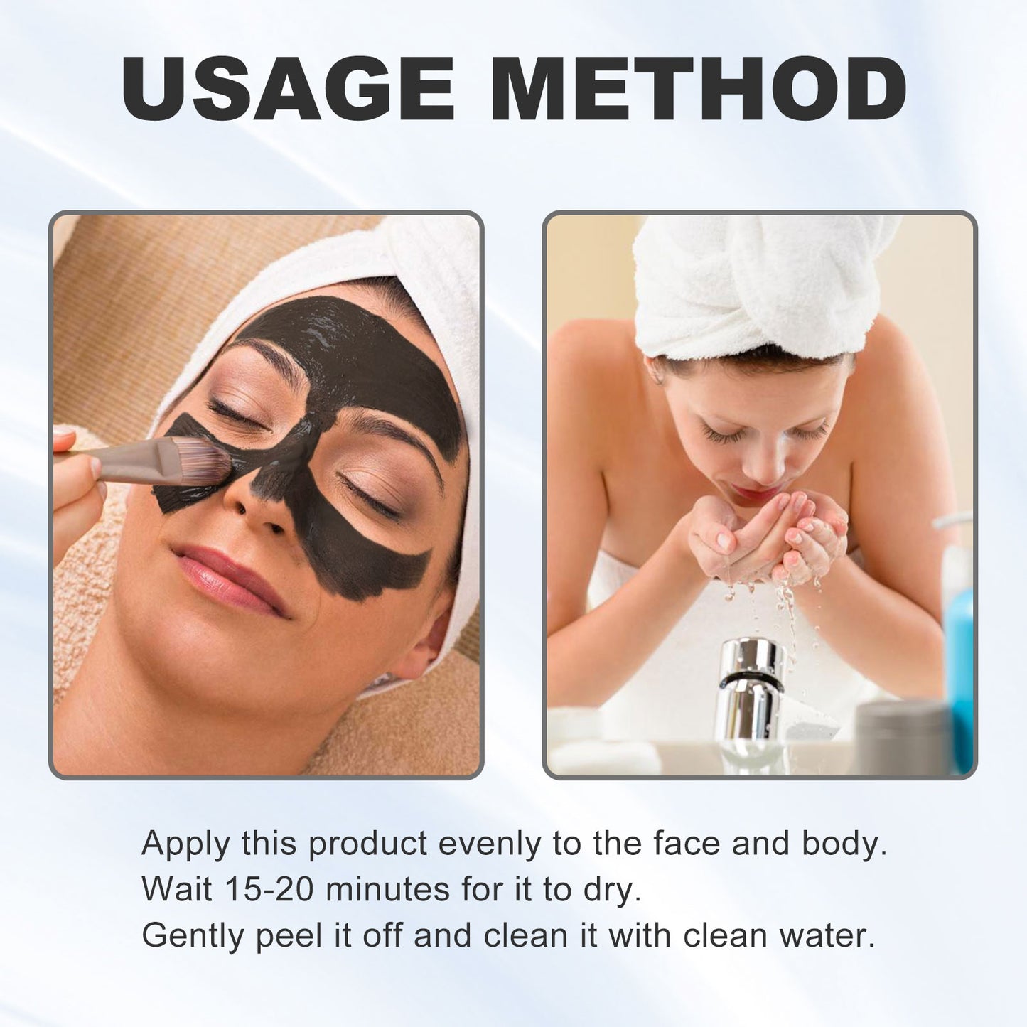 Dead Sea Mud Mask, Moisturize And Cleanse The Skin From Blackheads And Acne By Applying A Mud Mask For Deep Oil Control