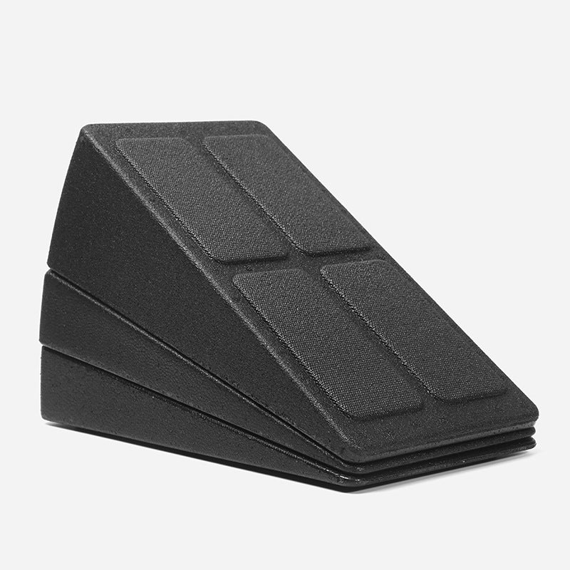 Calf tension board 3-piece set of pedal squat boards