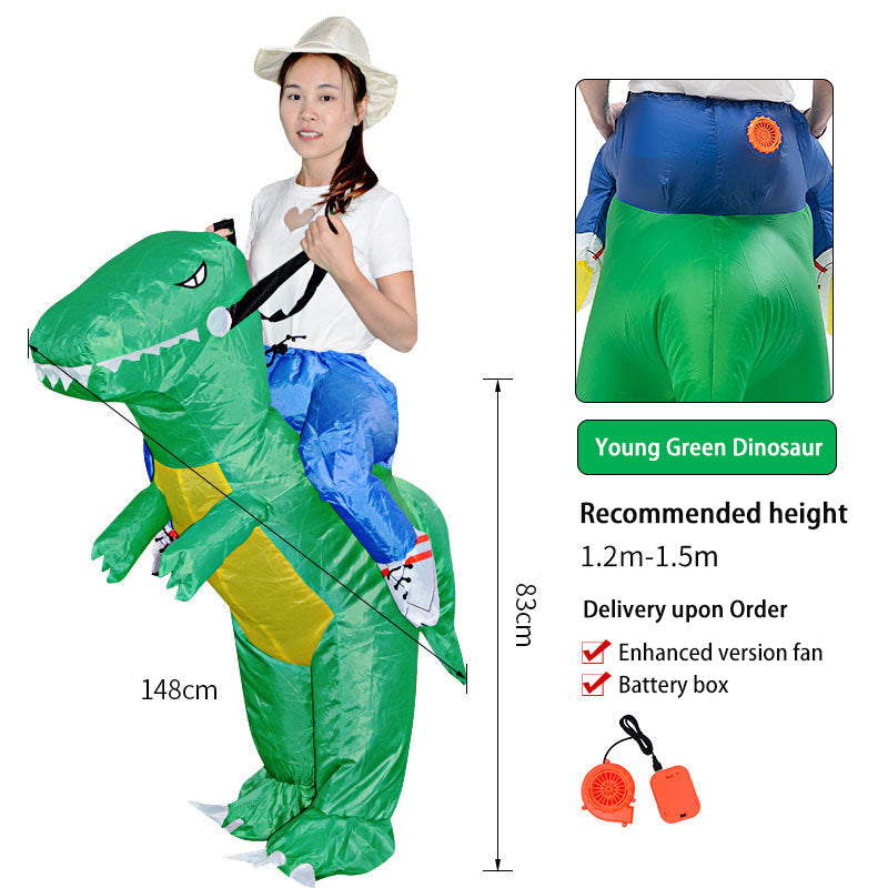 3D Dinosaur Inflatable Clothes
