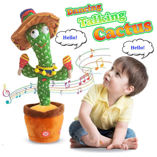 Talking Repeating Dancing Cactus Toy