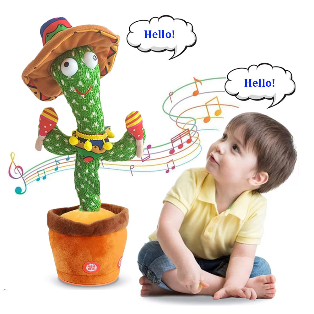 Talking Repeating Dancing Cactus Toy