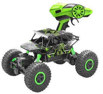 RC Car 4WD 2.4GHz Rock Crawlers Rally climbing Car 4x4 Double Motors Bigfoot Car Remote Control Model Off-Road Vehicle