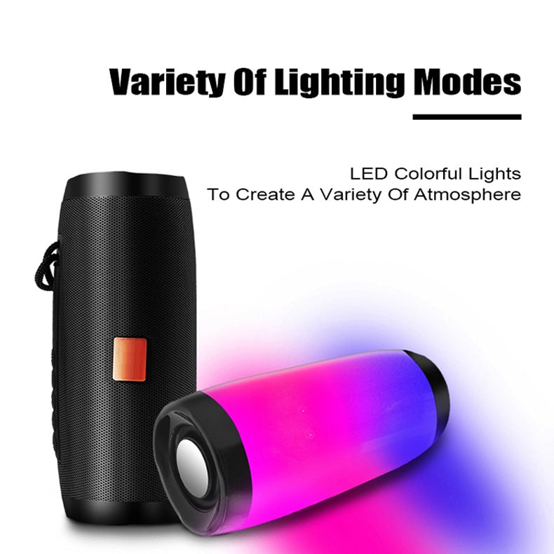 Colorful Bluetooth Speaker - Portable Colorful Light - LED Light Audio