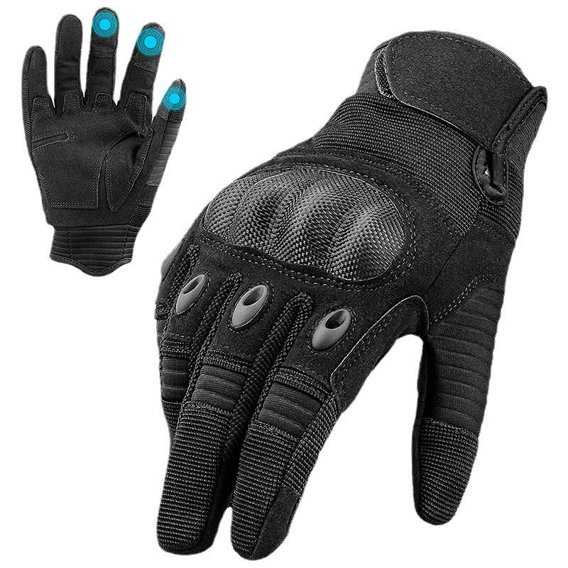 Mountaineering tactical gloves, anti slip motorcycle riding, wear-resistant protection