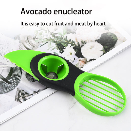 3-in-1 Avocado Knife Cutter Pulp Corer Pulp Separator