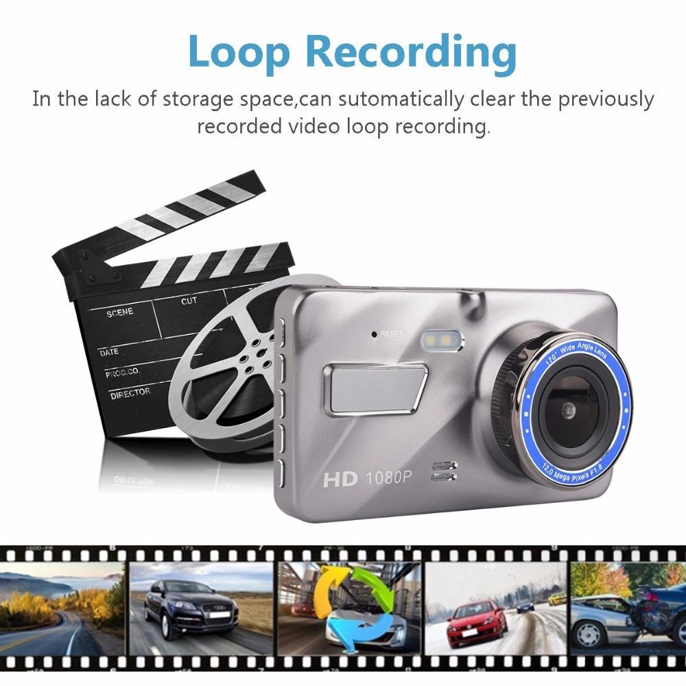 DVR Car Camera Full HD 1080P 4 IPS Front