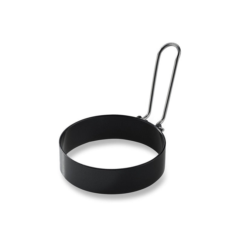 Stainless steel non stick circular egg fryer hamburger patty shaper