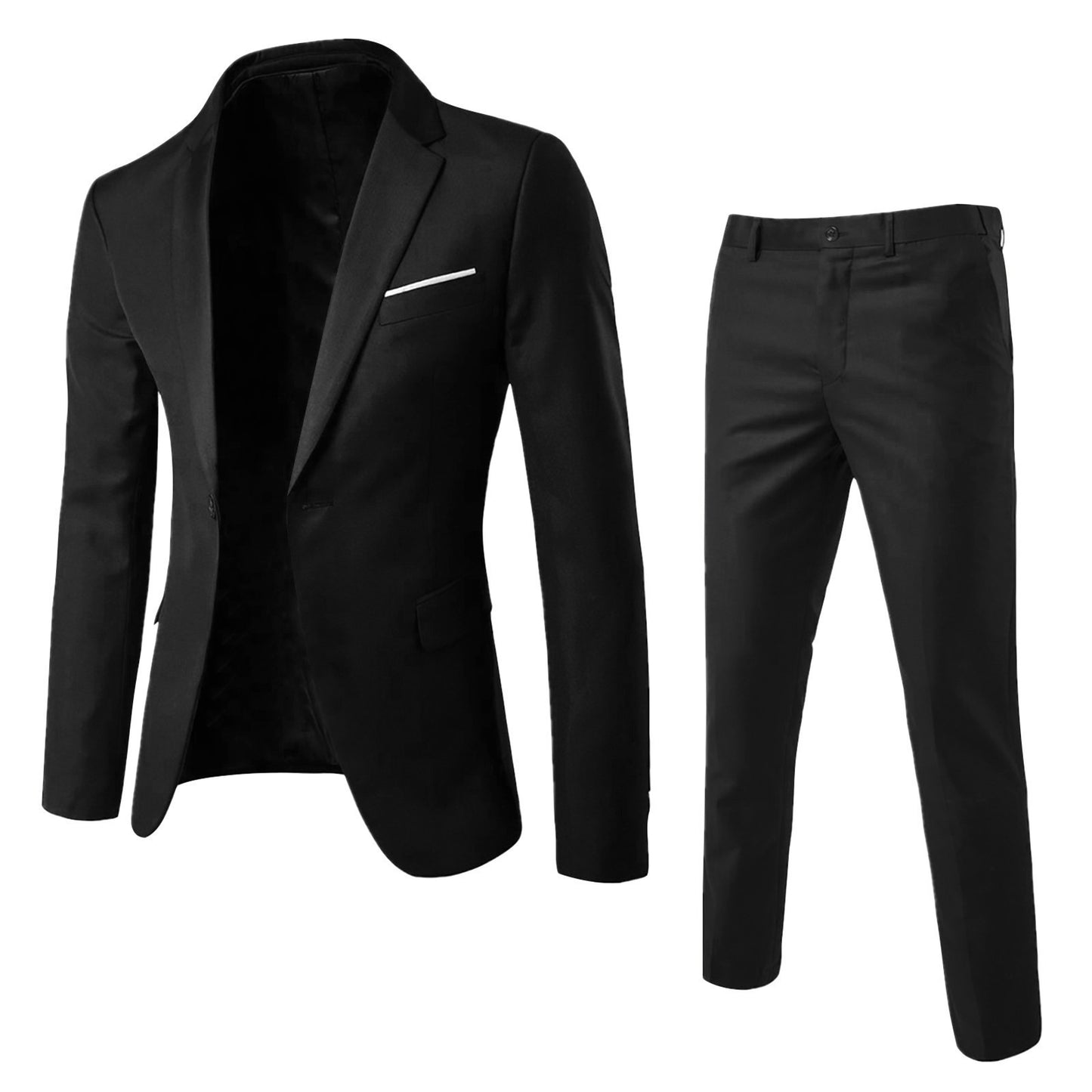 Men's two-piece suit business professional formal suit small suit Korean version