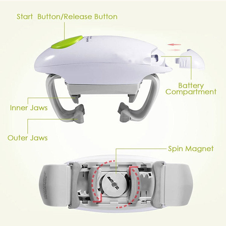 Electric Bottle Opener Binaural Can Opener Glass Can Opener