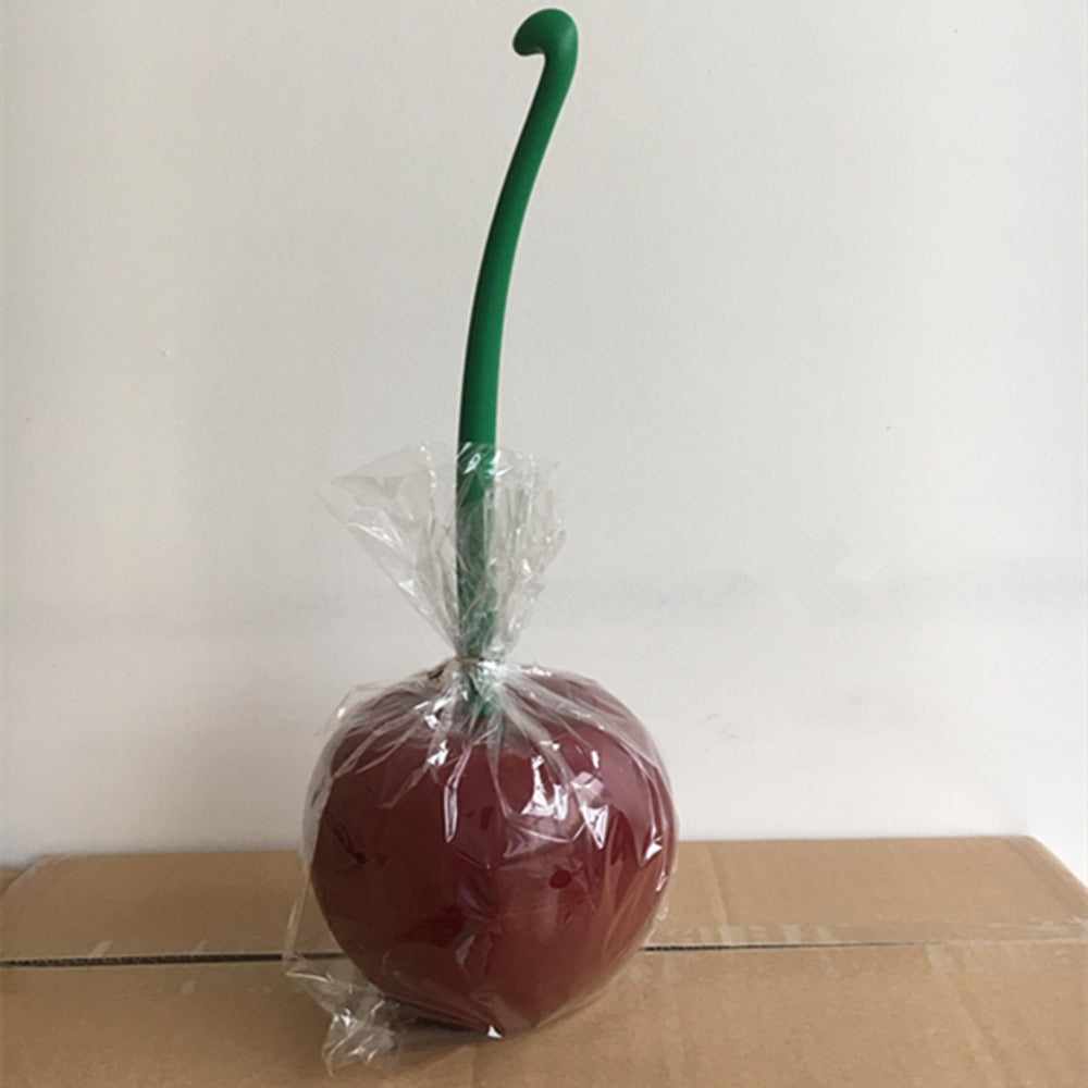 Cherry Green Apple toilet brush toilet brush set plastic brush cleaning brush