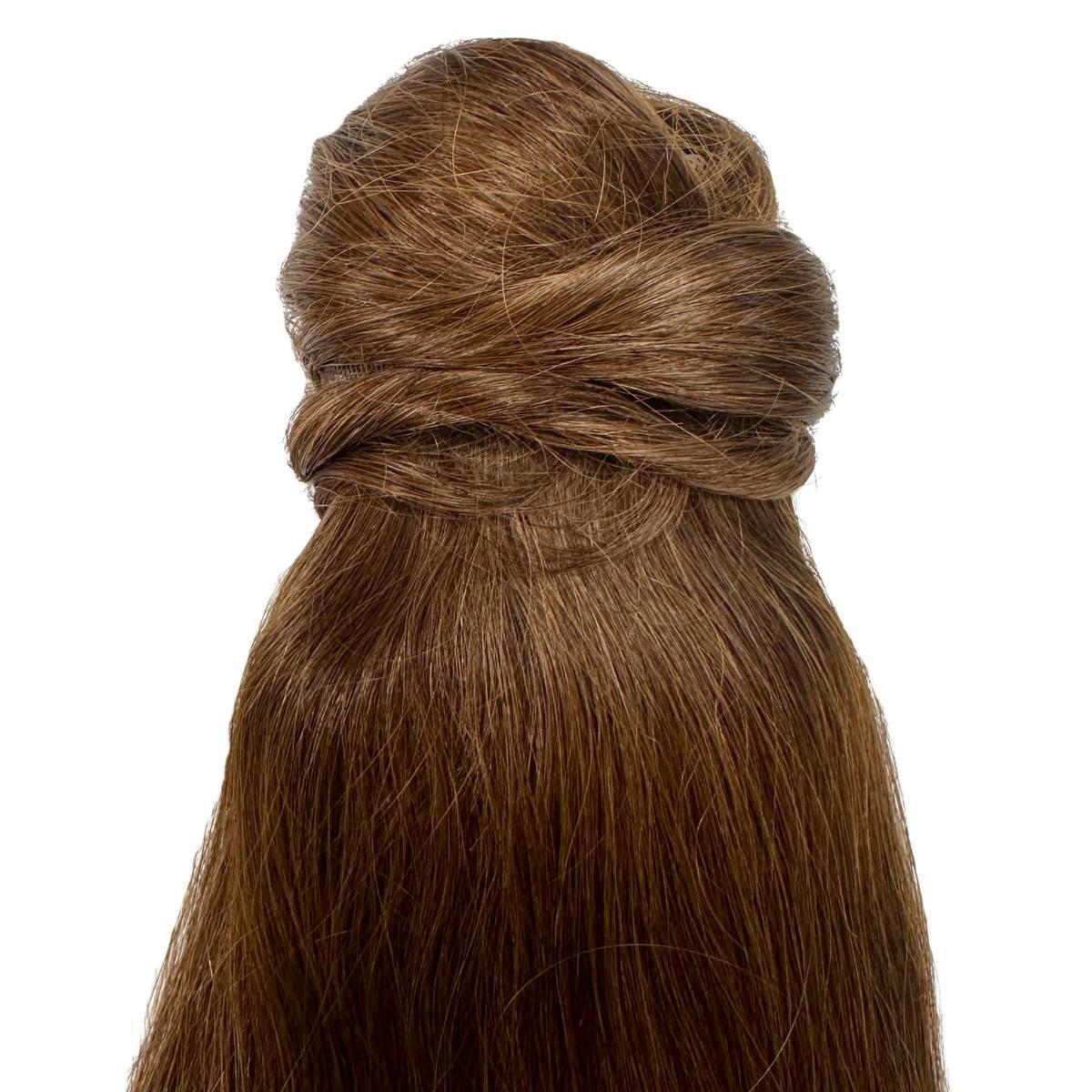 Dark Brown 100% Human Hair Ponytail Extension