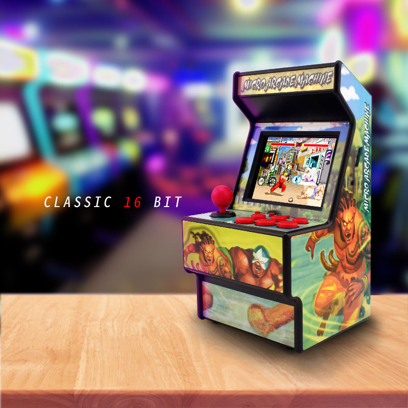 Retro Mini Arcade Handheld Game Console 16 Bit Game Player Built-in 156 Classic Games