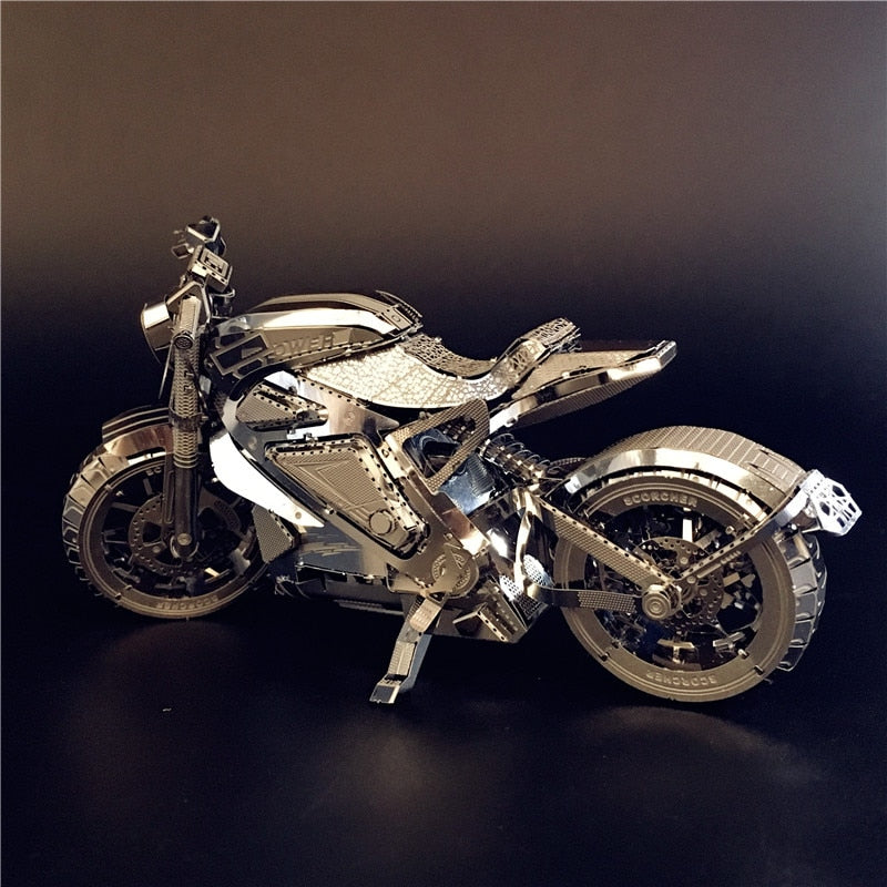 3D Laser Cut Mode Motorcycle puzzle