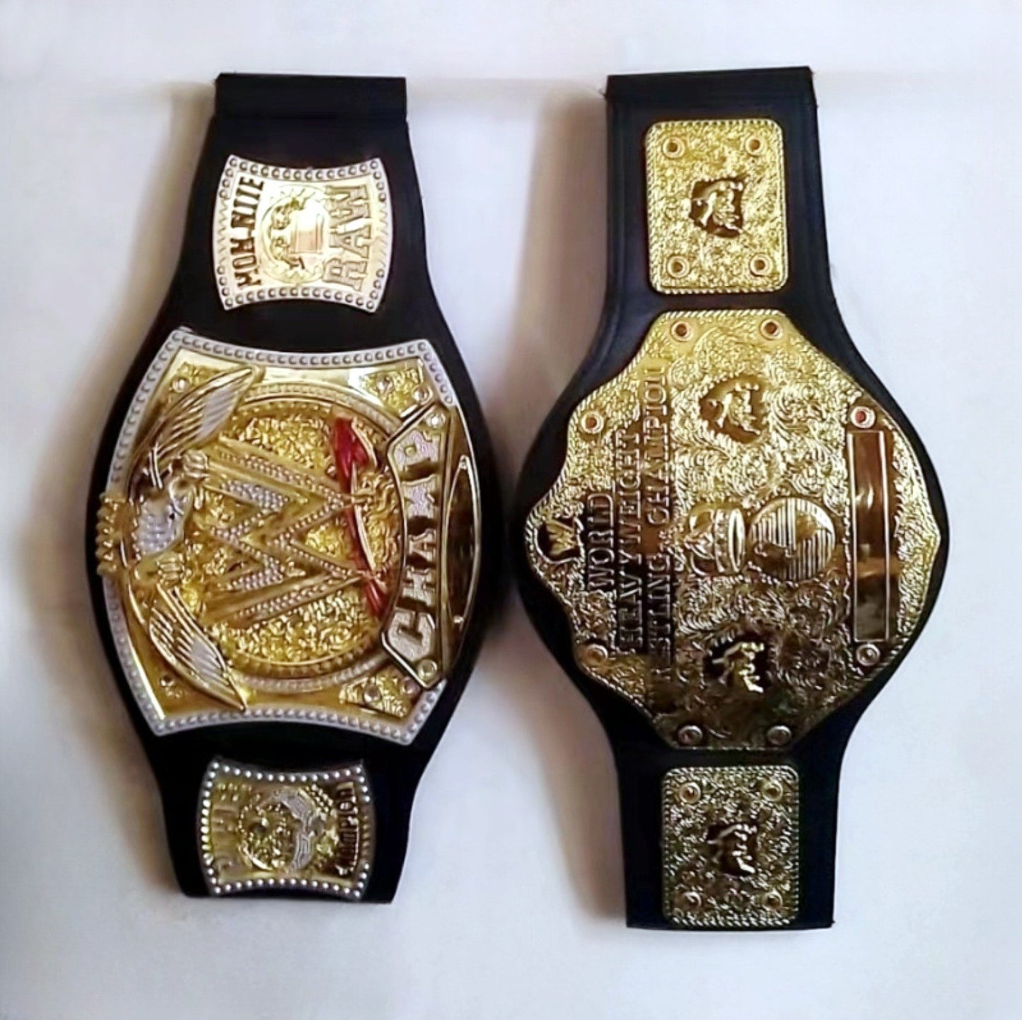 Wearable Boxing Fighter Wrestling Champion Belt Heavyweight Gold Belt