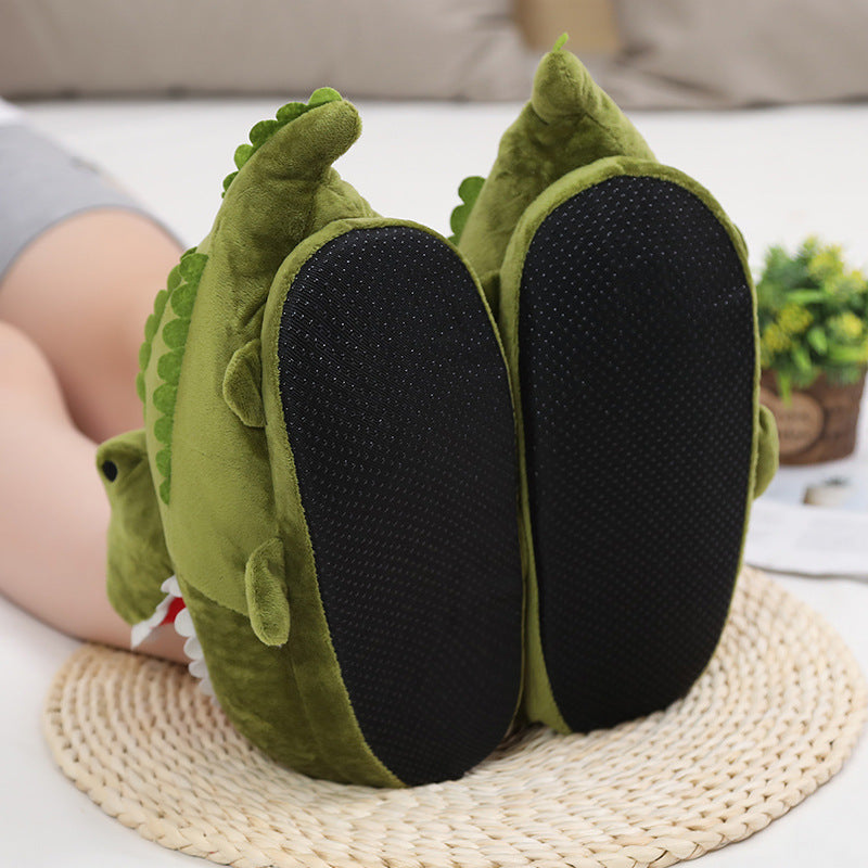 Crocodile Cotton Slippers