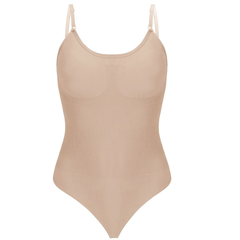 Thong, triangle pants, suspender, tight fitting corset Swimsuit