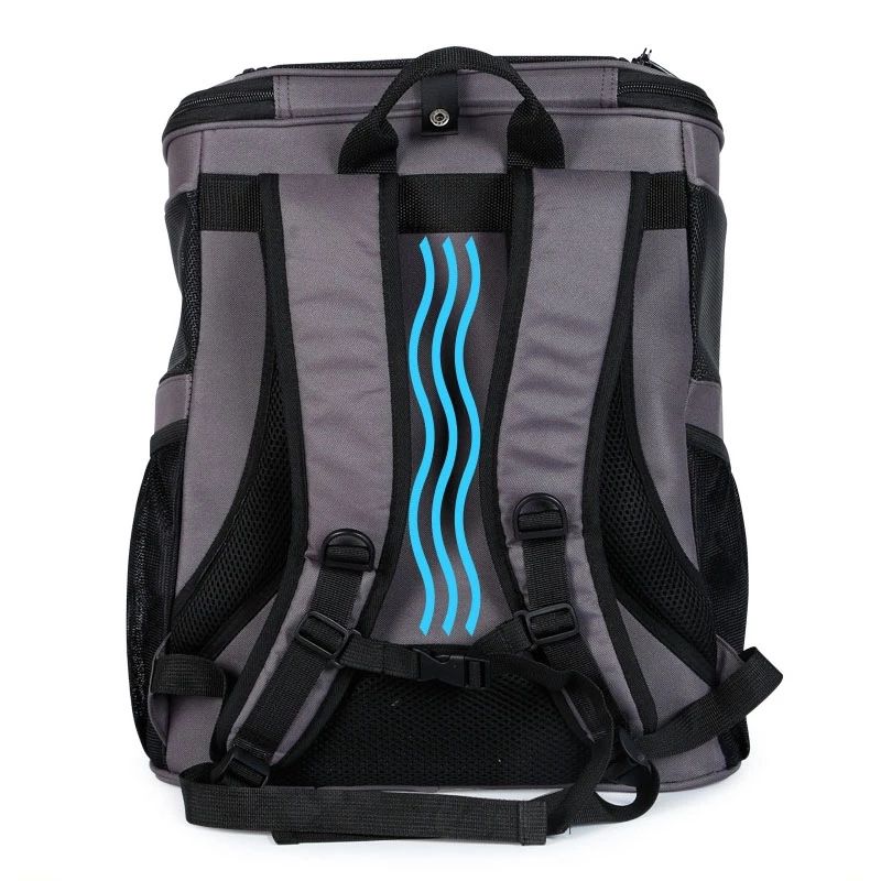 Portable Dog Cat etc. Large Space Backpack Large Double Shoulder Pet Breathable Bag