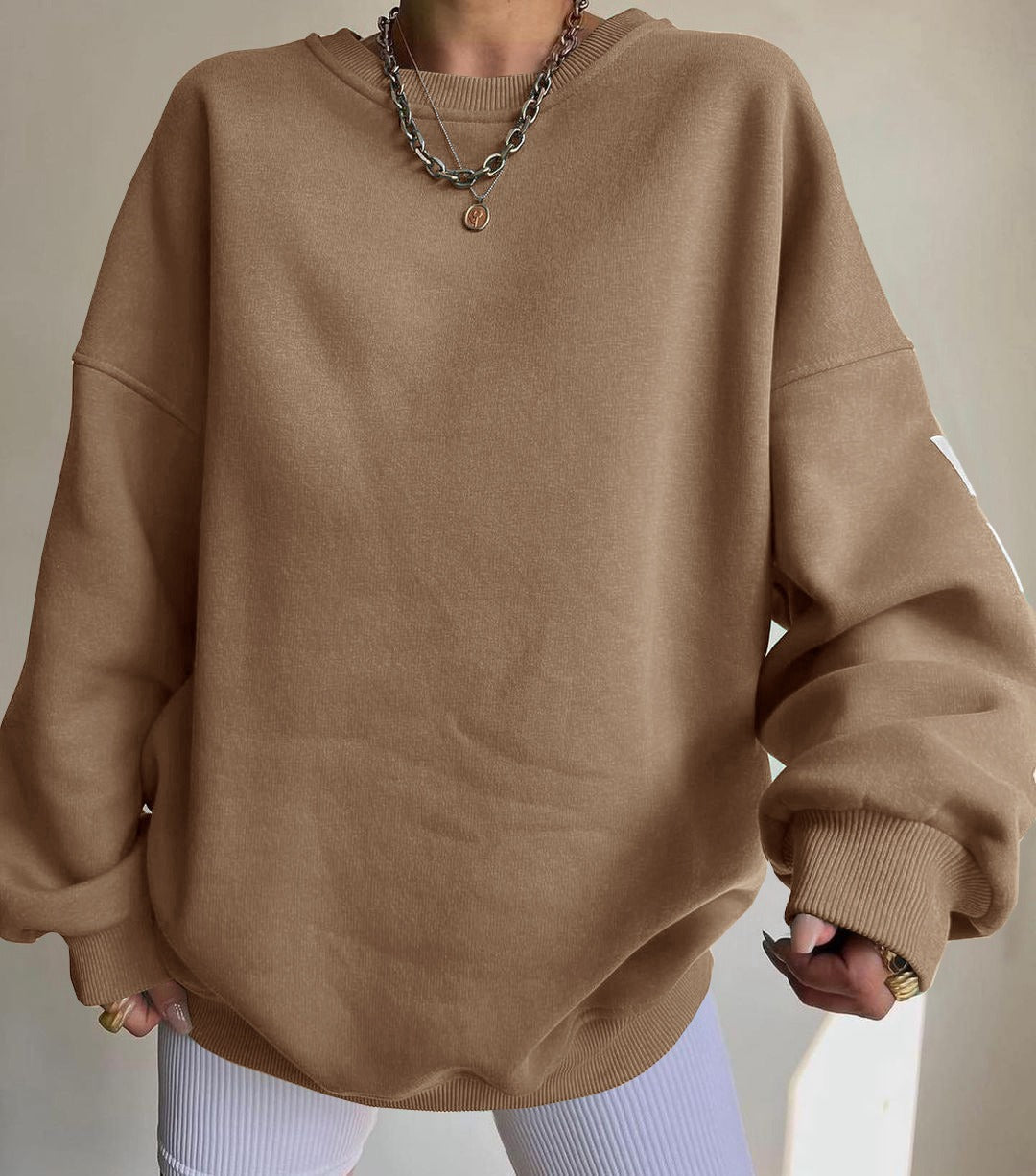 3D C H I C A G O Printed Fashion Fleece Long Sleeve Loose Hoodie