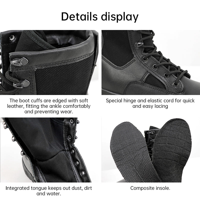 Original Russian Military issue. New VKBO 2.0 thermal zone combat boots for men, genuine leather tactical boots