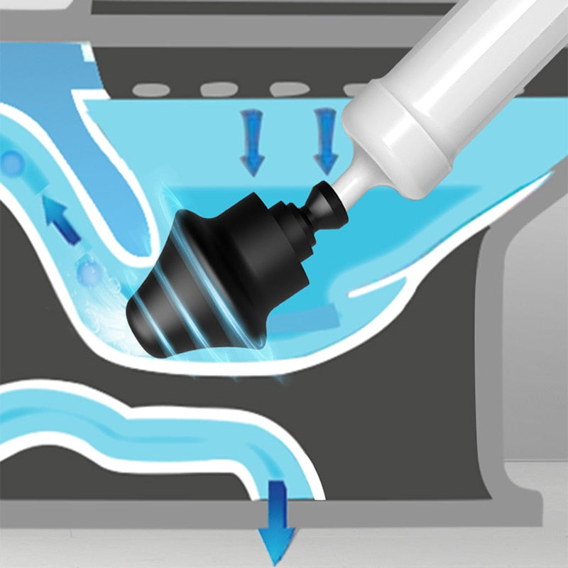 Toilet Plunger High Pressure Pump Cleaner powerful air blaster plunge Dredge Air floor Drain Blaster Air Power Drain Blaster