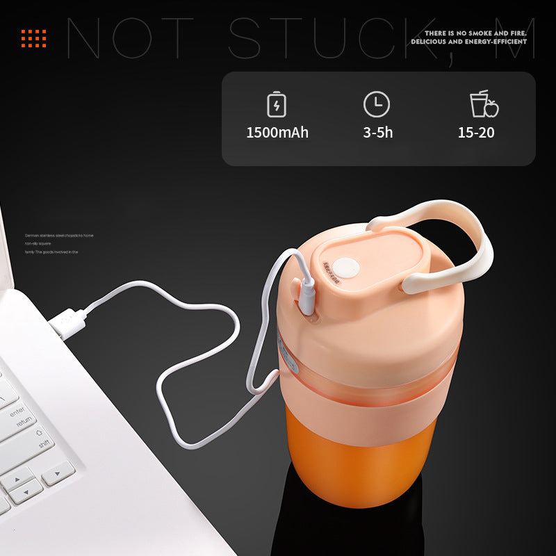 Portable juicer fruit juice cup USB charging juicer electric juice cup