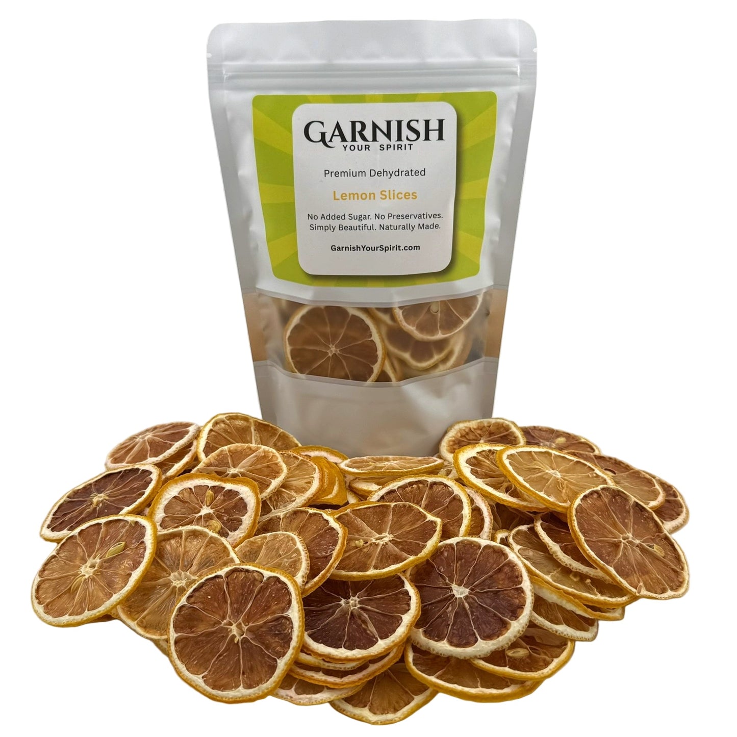 Dehydrated Lemon Slices | Dried Lemons for Bar & Decor