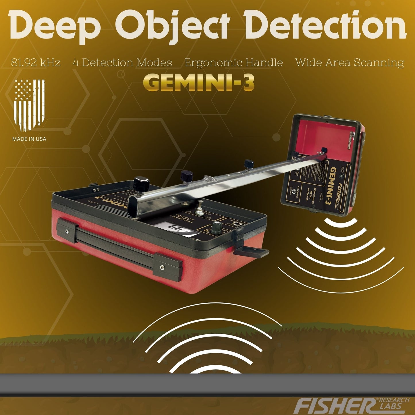 Metal Detector the Gemini 3