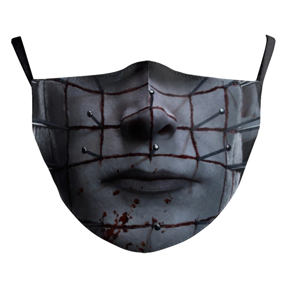 Classic Horror Movie partial Face Masks