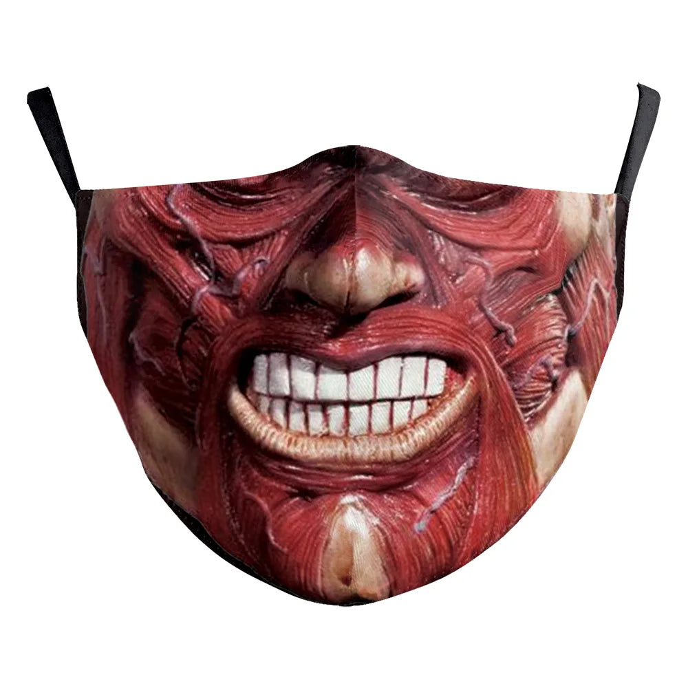Classic Horror Movie partial Face Masks