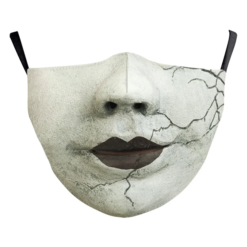 Classic Horror Movie partial Face Masks
