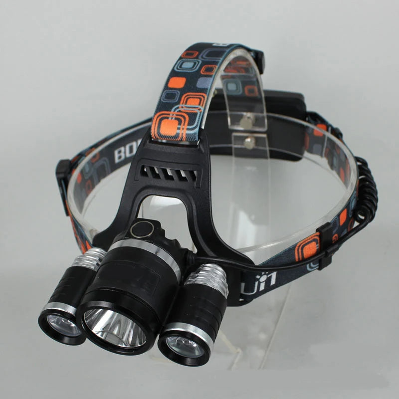 Headlamp 90 degree high Led lighting Head Lamp 4 mode XML T6/R5 LED Camping Fishing headlight Torch Lanterna