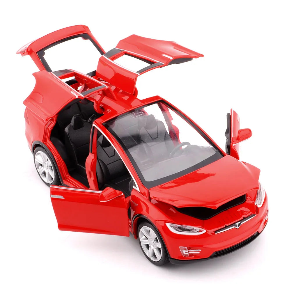 1:32 Tesla MODEL X Alloy Car Model Diecasts Vehicle