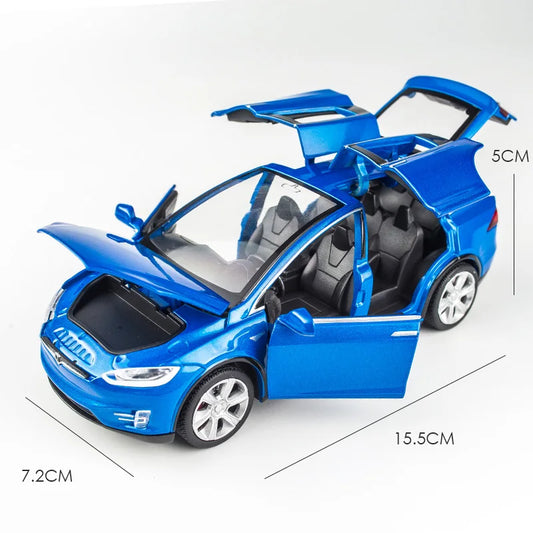 1:32 Tesla MODEL X Alloy Car Model Diecasts Vehicle
