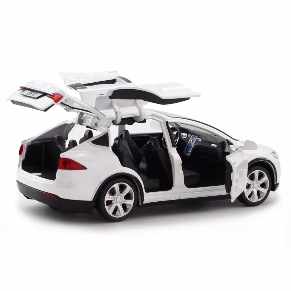 1:32 Tesla MODEL X Alloy Car Model Diecasts Vehicle