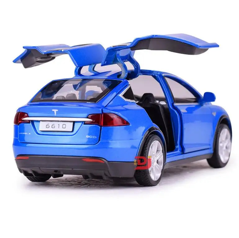 1:32 Tesla MODEL X Alloy Car Model Diecasts Vehicle