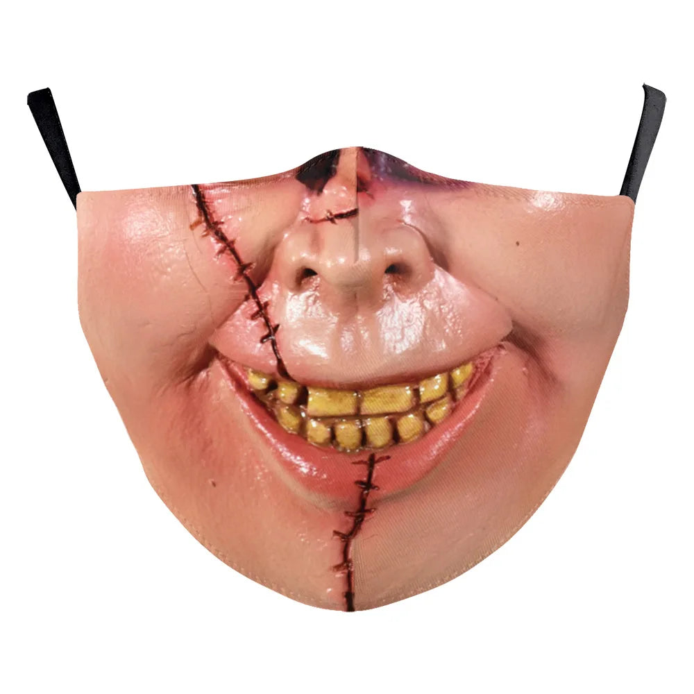 Classic Horror Movie partial Face Masks