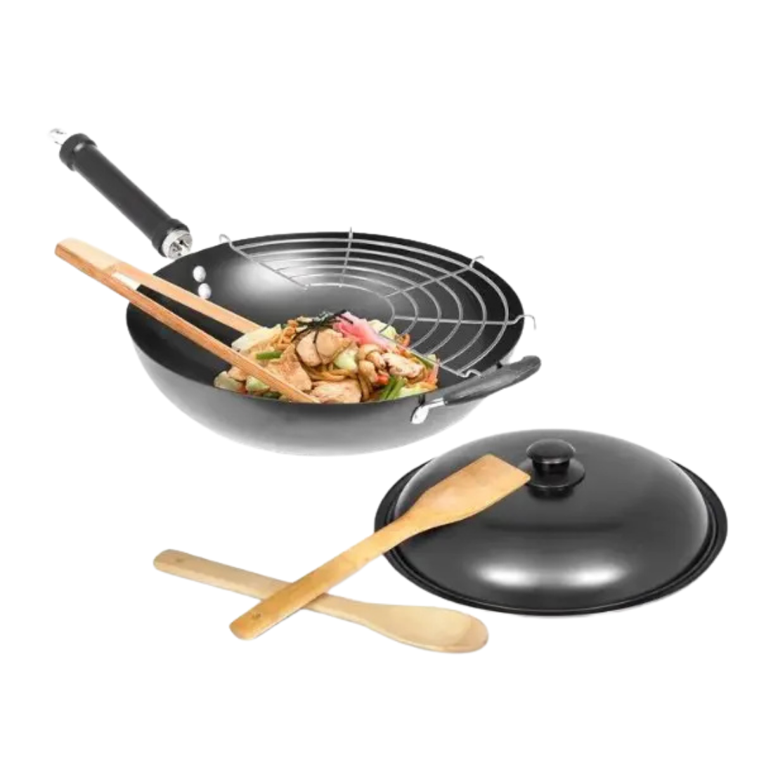 Lexihome 6-Piece Wok Set