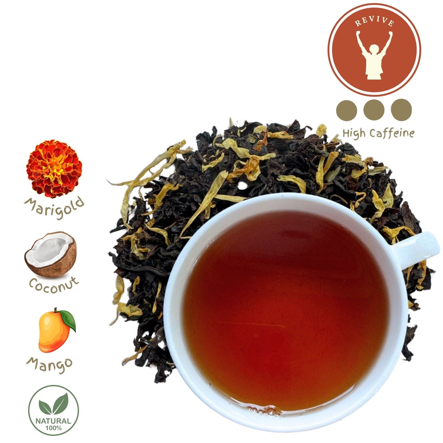 Mango Crush - Organic Pekoe Black Loose Leaf Tea