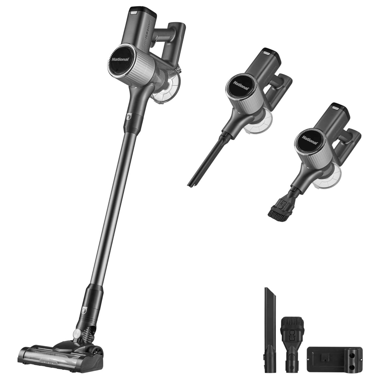 2-in-1 Cordless Upright and Handheld Vacuum Cleaner