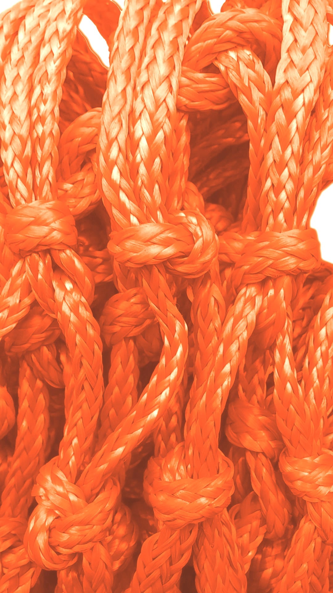 Krazy Netz Heavy Duty Orange Basketball Rim Net