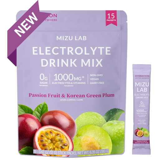 Passion Fruit & Korean Plum Electrolytes - Zero Sugar