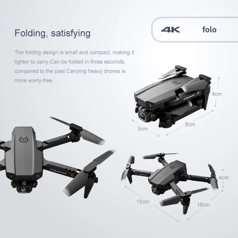 New XT6 Mini Drone 4K 1080P HD Camera WiFi