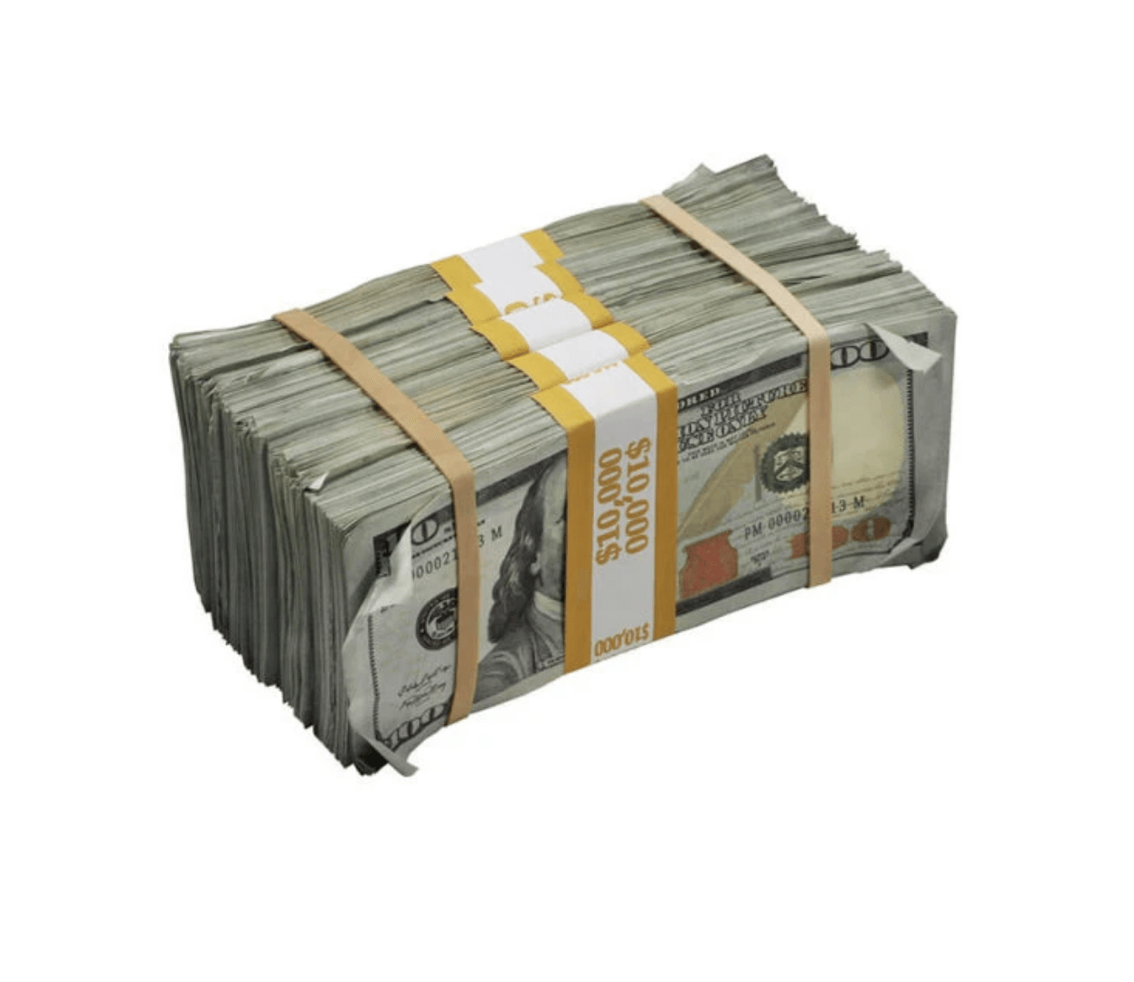 $50,000 Aged Prop Money - Full Print