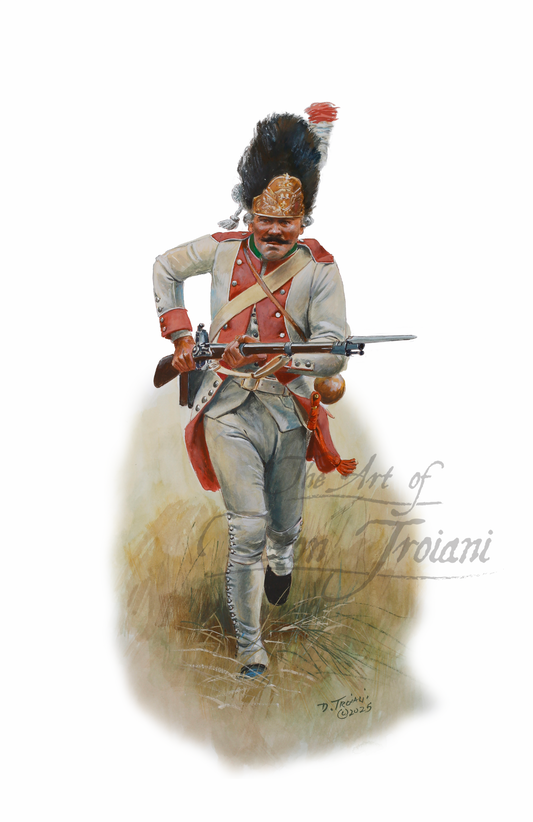 French Grenadier Agenais Regiment, 1779