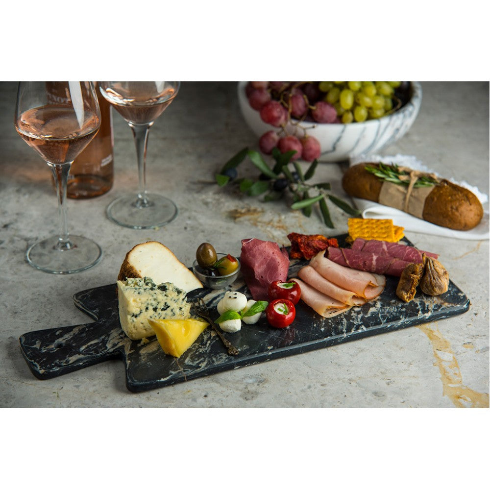 Marble Charcuterie Serving Board/Platter Semi-Polished 8"x14"