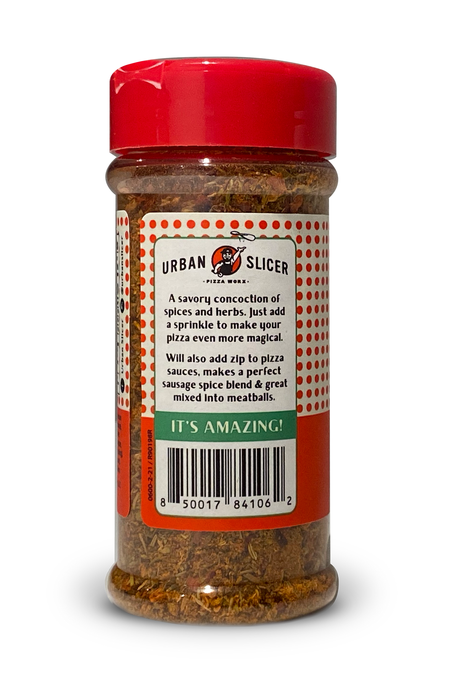 Red Pizza Mojo spices and herbs