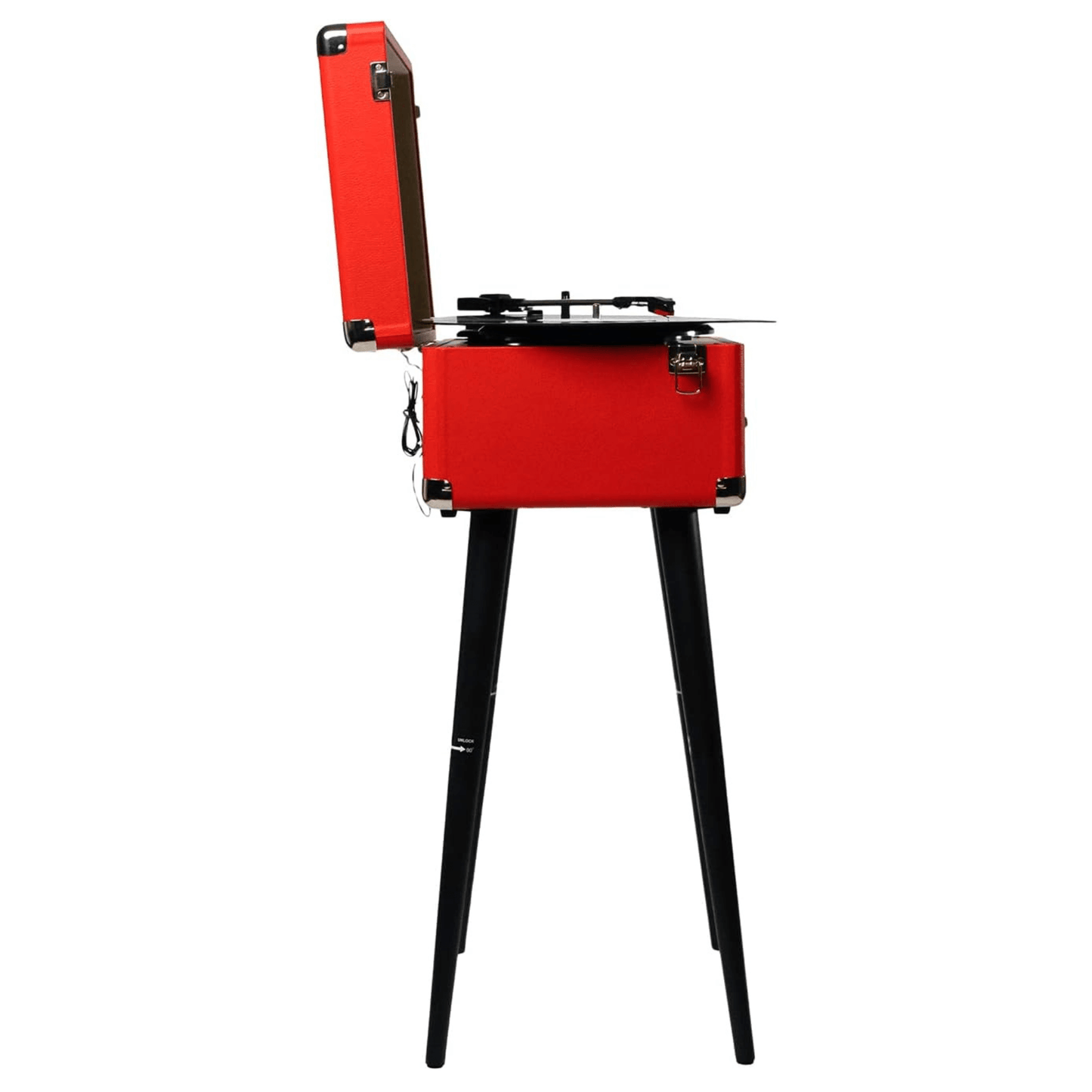 Victor Andover 5-in-1 Music Center with Chair-Height Legs and Bluetooth Function