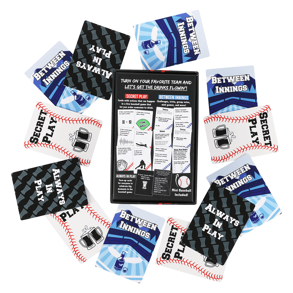 WATCH BASEBALL, GET DRUNK - The Live Baseball Drinking Game