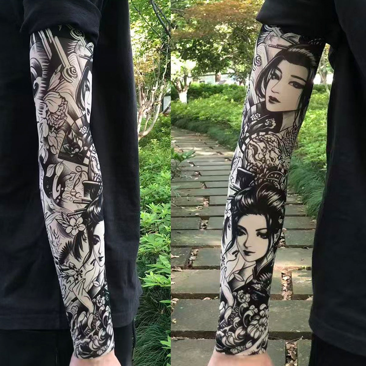Realistic tattoo Arm sleeves