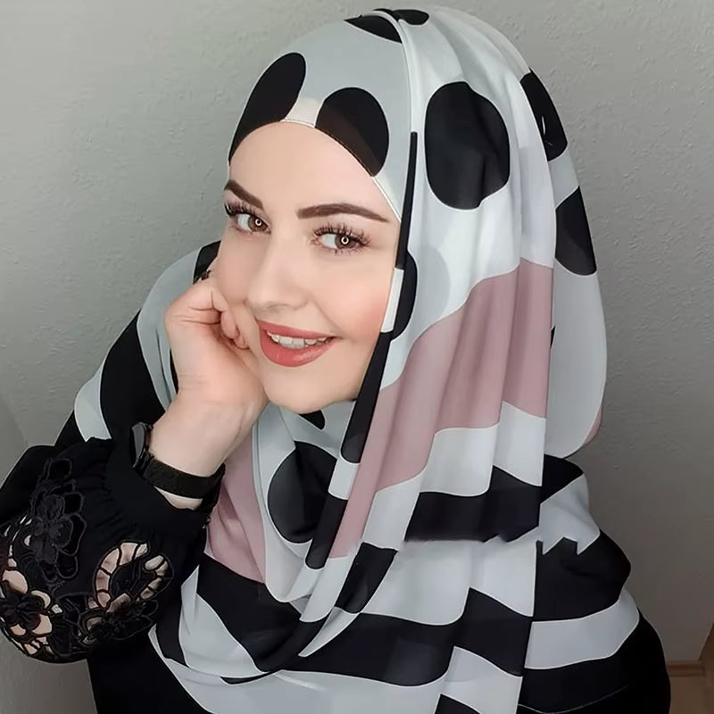 Bubble Chiffon Muslim Hijab Scarf – Elegant, Lightweight & Versatile